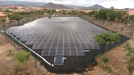 Instalación fotovoltaica en parking